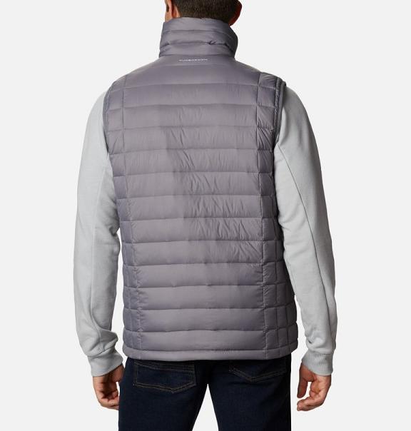 Columbia Voodoo Falls 590 Vest Grey For Men's NZ76453 New Zealand